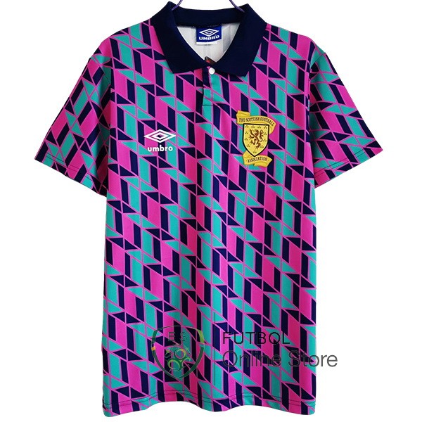 Retro Camiseta Escocia 1988-1989 Segunda