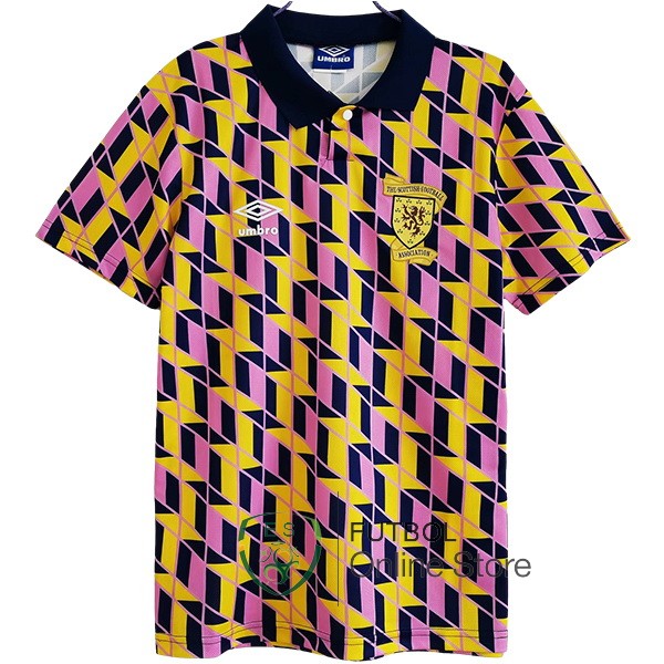 Retro Camiseta Escocia 1988-1989 Tercera