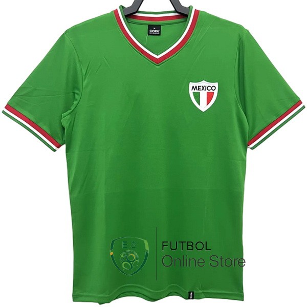 Retro Camiseta Mexico 1970 Primera