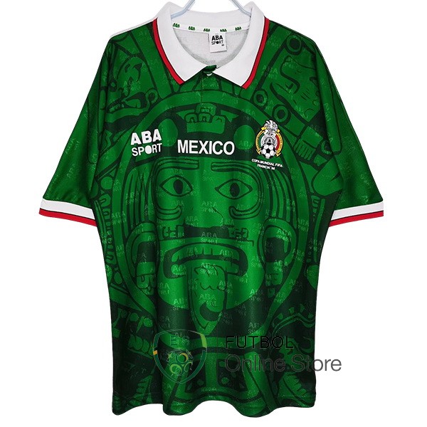Retro Camiseta Mexico 1998 Primera