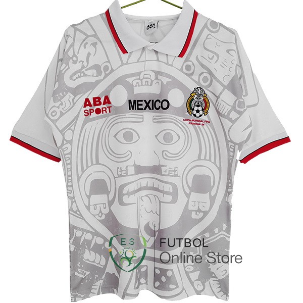 Retro Camiseta Mexico 1998 Segunda
