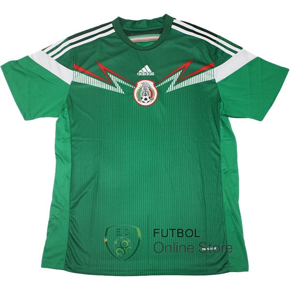 Retro Camiseta Mexico 2014 Primera