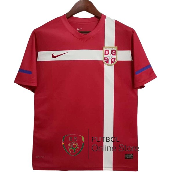 Retro Camiseta Serbia 2010 Primera