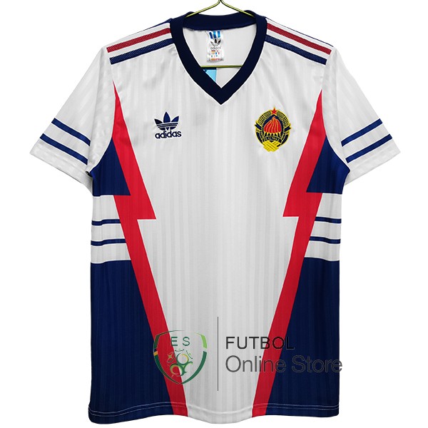 Retro Camiseta Yugoslavia 1990 Segunda