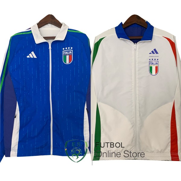 Rompevientos Italia 2024 Azul Blanco