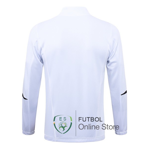 Ropa Deportiva Con Cremallera Larga Bayern Munich 2023/2024 Blanco Purpura