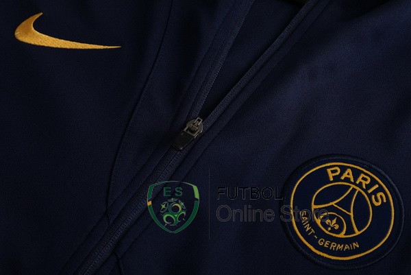 Ropa Deportiva Con Cremallera Larga Paris Saint Germain 2023/2024 Azul II Marino
