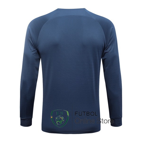 Ropa Deportiva Con Cremallera Larga Paris Saint Germain 2023/2024 Azul Marino