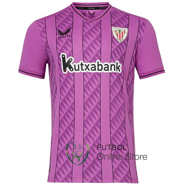 Tailandia Camiseta Athletic Bilbao Portero 2023/2024 Rosa
