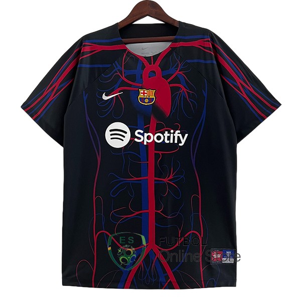 Tailandia Camiseta Barcelona Especial 2023/2024 Purpura Azul