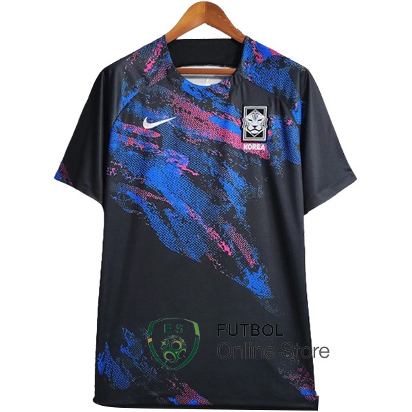 Tailandia Camiseta Corea Previo al partido 2023 Negro