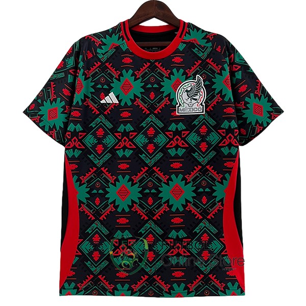 Tailandia Camiseta Mexico Especial 2024 Verde Rojo