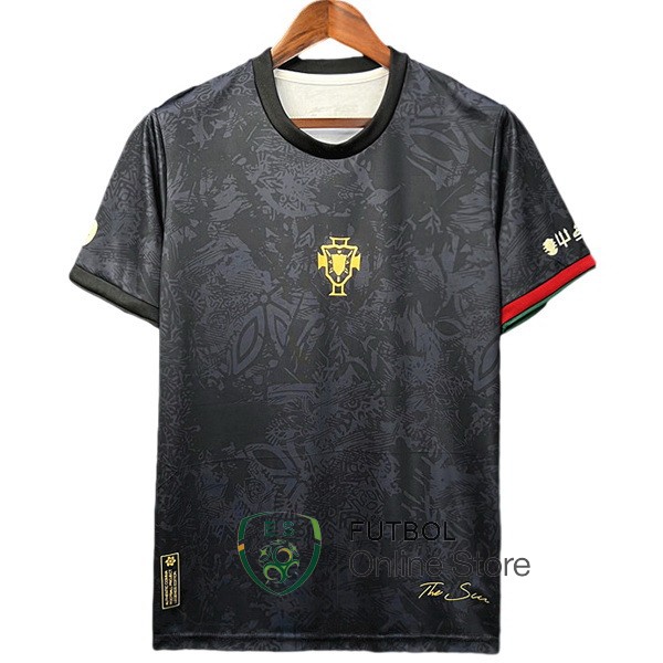 Tailandia Camiseta Portugal Especial 2023 Negro
