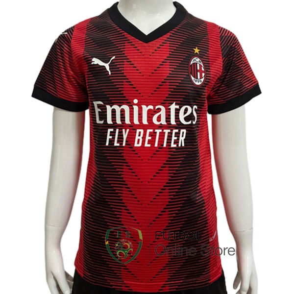 Tailandia Jugadores Camiseta AC Milan Nino 23/2024 Primera