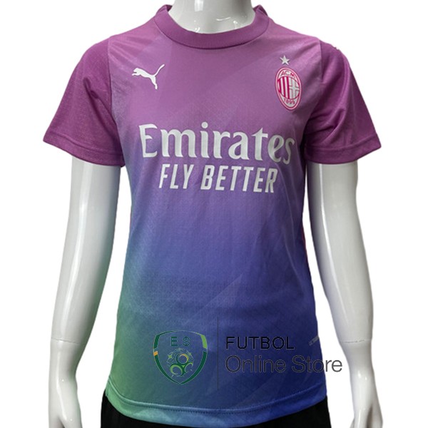 Tailandia Jugadores Camiseta AC Milan Nino 23/2024 Tercera