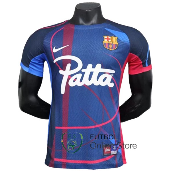 Tailandia Jugadores Camiseta Barcelona Especial 2023/2024 Azul