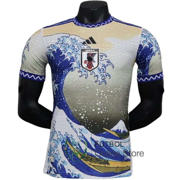 Tailandia Jugadores Camiseta Japon Especial 2024 Azul Amarillo