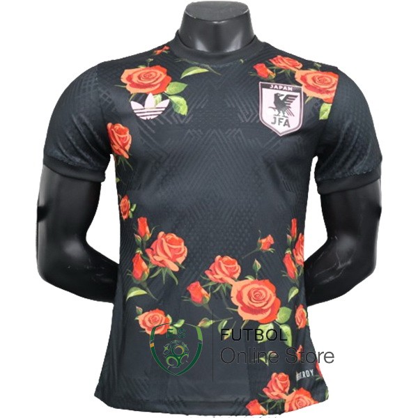 Tailandia Jugadores Camiseta Japon Especial 2024 Negro I Rojo