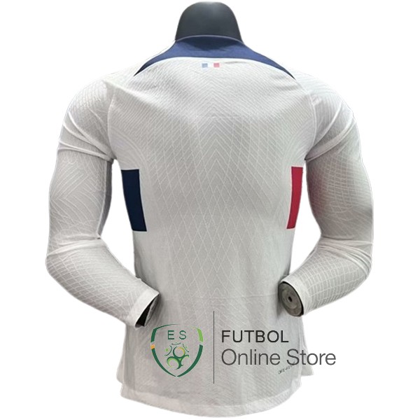 Tailandia Jugadores Camiseta Manga Larga Paris Saint Germain 23/2024 Segunda