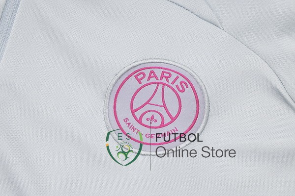 Conjunto Completo Sudadera Entrenamiento Paris Saint Germain Gris Verde Negro 2023/2024