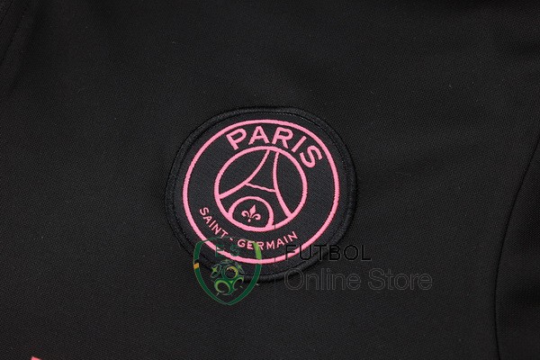 Conjunto Completo Sudadera Entrenamiento Paris Saint Germain Rojo II Negro 2023/2024