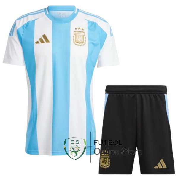 Conjunto De Hombre Argentina Azul Blanco 2024 Primera