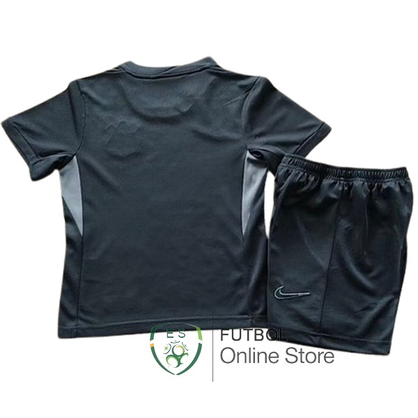 Conjunto De Ninos Corinthians Paulista Negro 2024/2025 Segunda