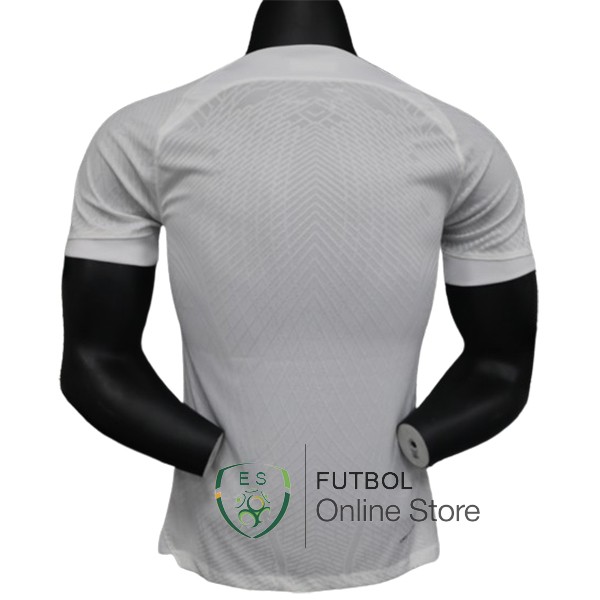 Tailandia Jugadores Camiseta Inter Milan Blanco Azul 2023/2024 Segunda