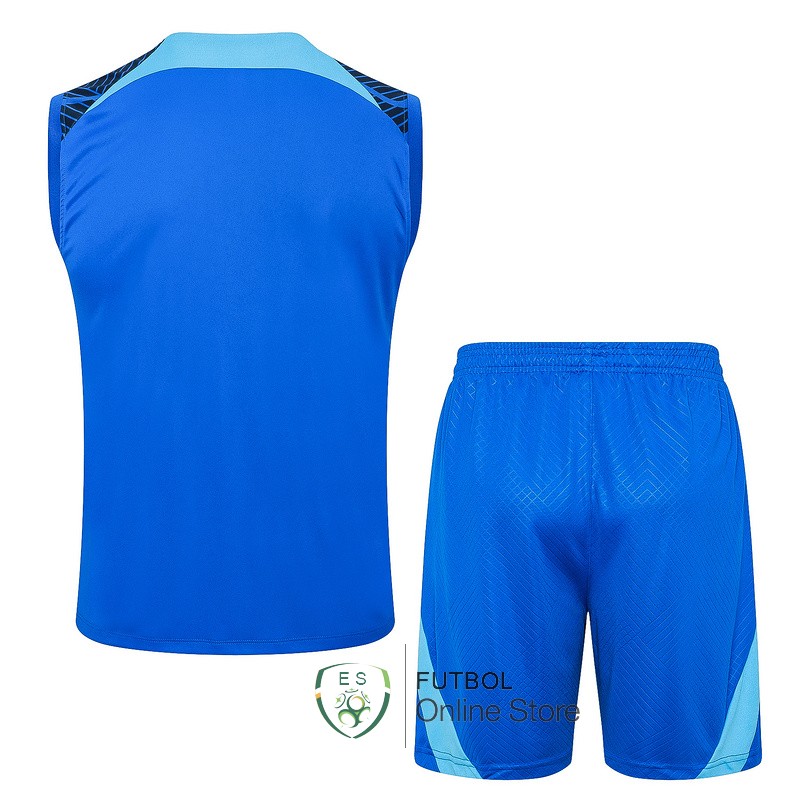 Entrenamiento Sin Mangas Conjunto Completo Inter Milan 24/2025 Azul