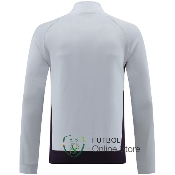 Ropa Deportiva Con Cremallera Larga Bayern Munich 24/2025 Gris Purpura