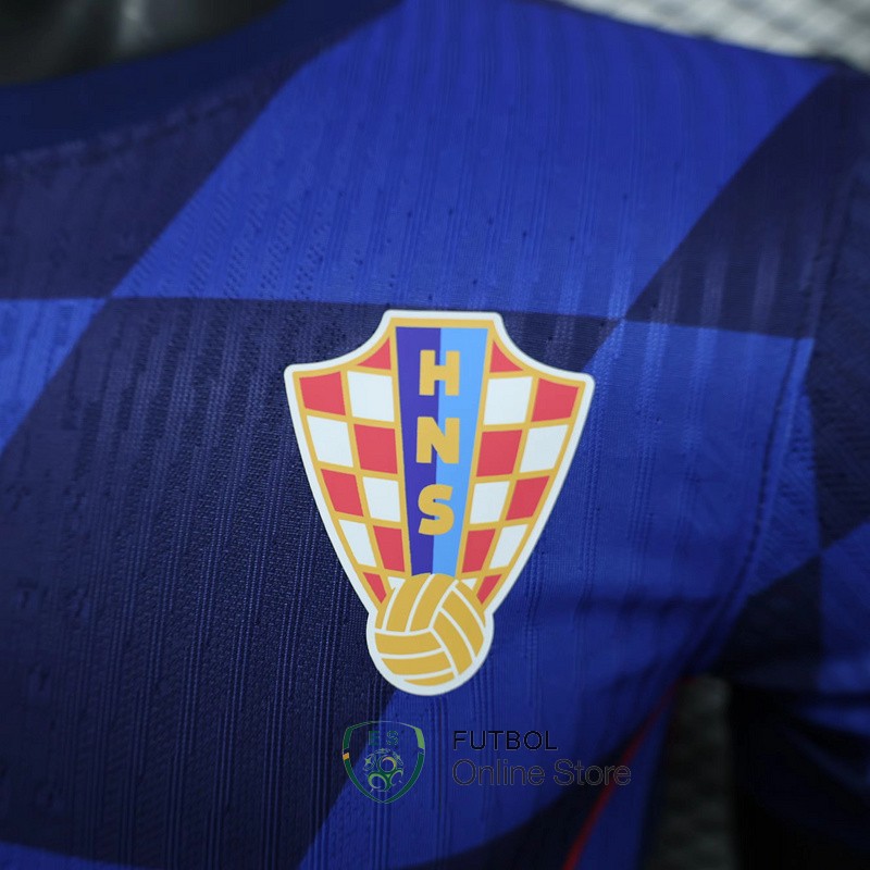 Tailandia Camiseta Croacia 2024 Segunda