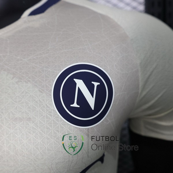 Tailandia Camiseta Napoli Jugadores Especial 23/2024 Amarillo