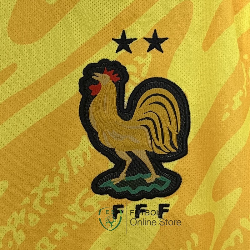 Tailandia Camiseta Portero Real Madrid 24/2025 Amarillo