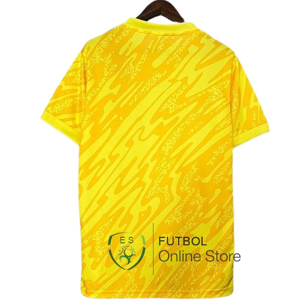 Tailandia Camiseta Portero Real Madrid 24/2025 Amarillo