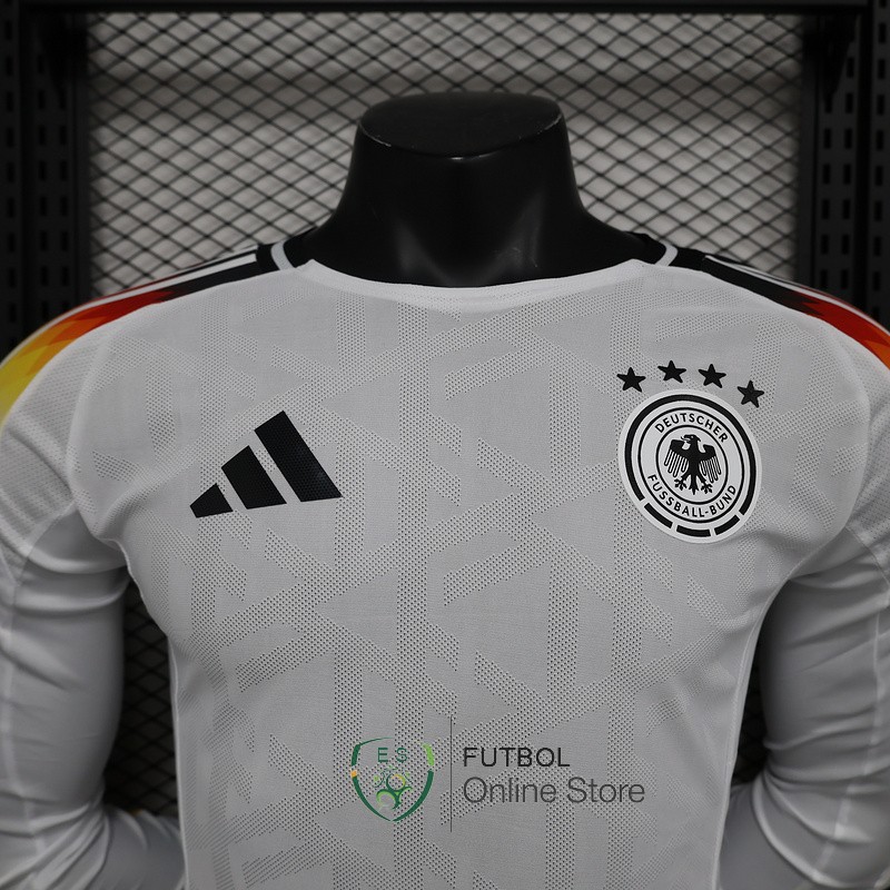Tailandia Camiseta  Manga Larga Alemania 2024 Primera Jugadores