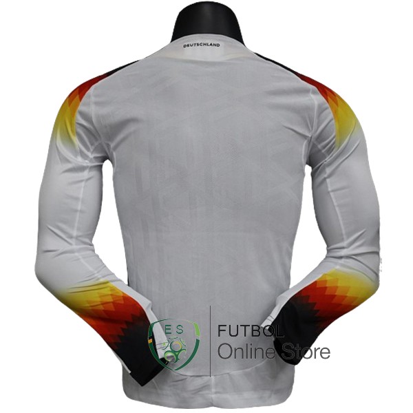 Tailandia Camiseta  Manga Larga Alemania 2024 Primera Jugadores