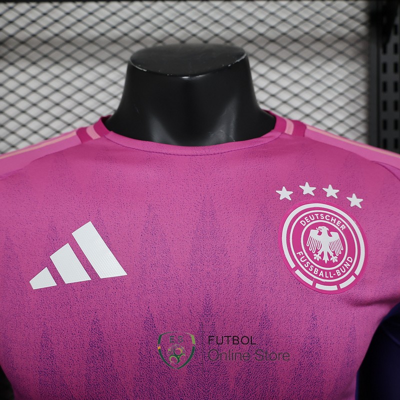 Tailandia Camiseta  Manga Larga Alemania 2024 Segunda Jugadores