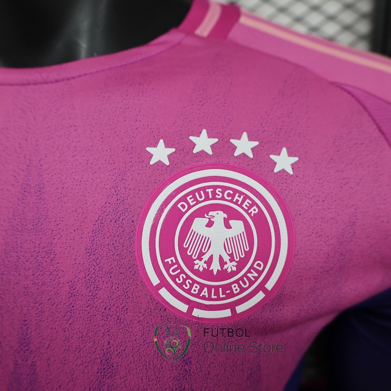 Tailandia Camiseta  Manga Larga Alemania 2024 Segunda Jugadores
