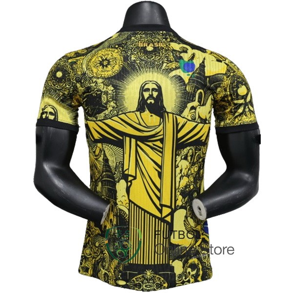 Camiseta Brasil 2024 Especial Jugadores Amarillo