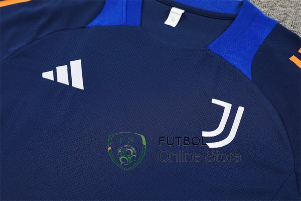 Entrenamiento Conjunto Completo Juventus 24/2025 Azul Marino Naranja