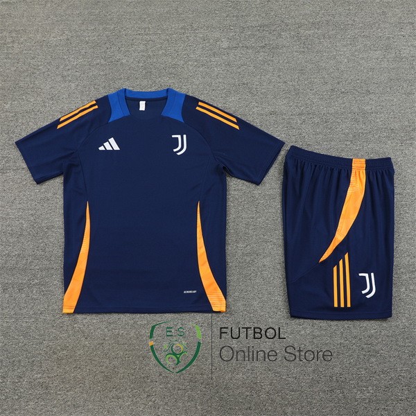 Entrenamiento Conjunto Completo Juventus 24/2025 Azul Marino Naranja