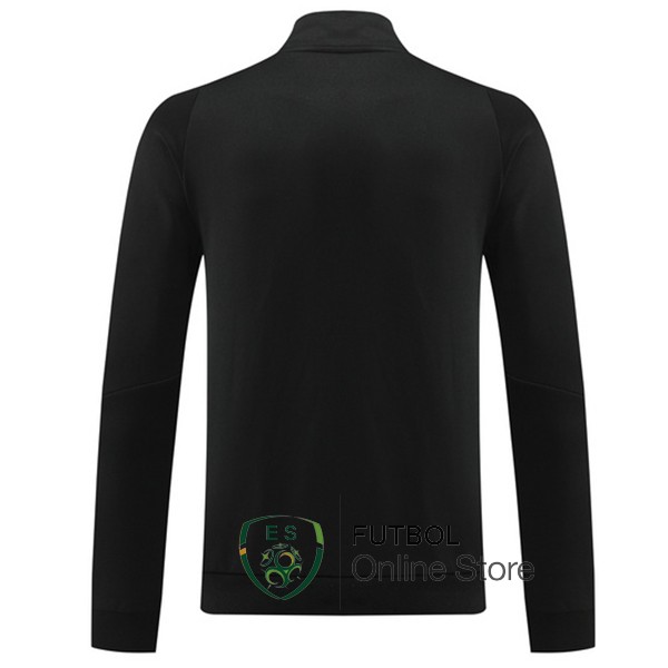 Ropa Deportiva Con Cremallera Larga Argentina 2024 Negro Azul