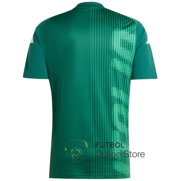 Tailandia Camiseta Italia 2024  Previo al partido Verde