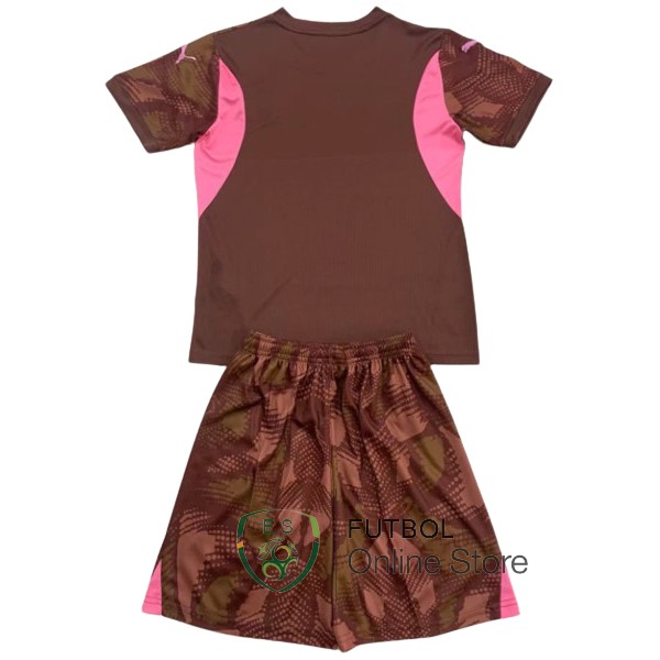 Camiseta Manchester City Conjunto Completo Ninos 24/2025 Portero Borgona