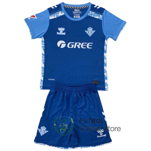 Camiseta Real Betis Ninos 24/2025 Tercera Azul