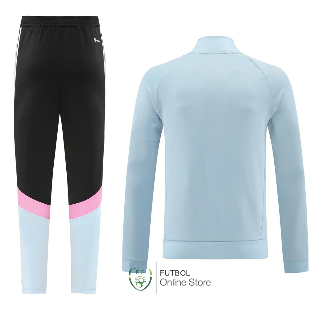 Conjunto Completo Ropa Deportiva Con Cremallera Larga Juventus 24/2025 Gris Rosa