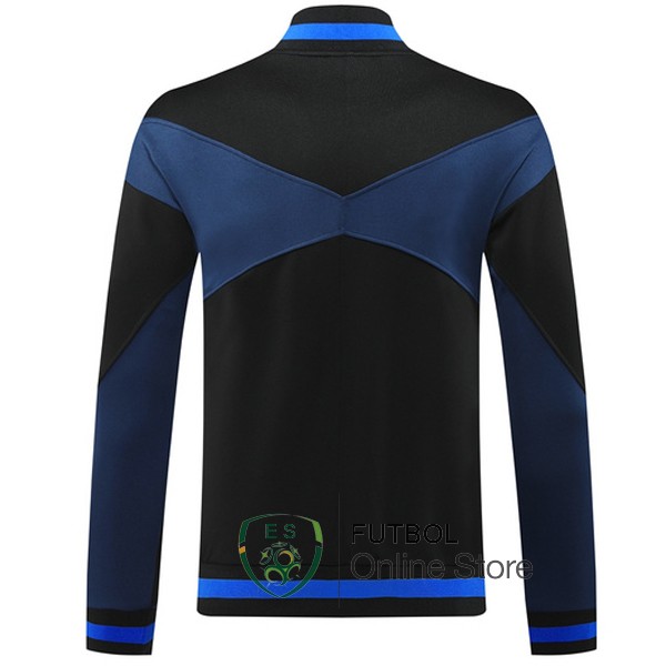 Ropa Deportiva Con Cremallera Larga Inter Milan 24/2025 Azul Negro
