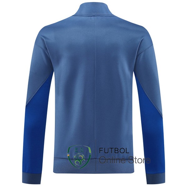 Ropa Deportiva Con Cremallera Larga Inter Milan 24/2025 Gris Azul