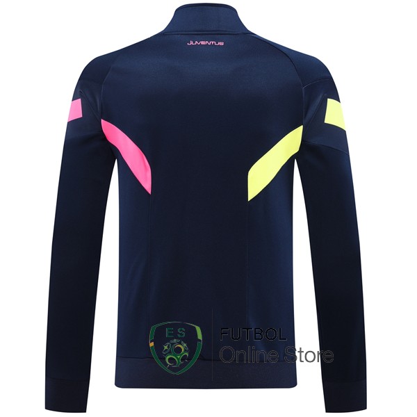 Ropa Deportiva Con Cremallera Larga Juventus 24/2025 Azul Marino Rosa