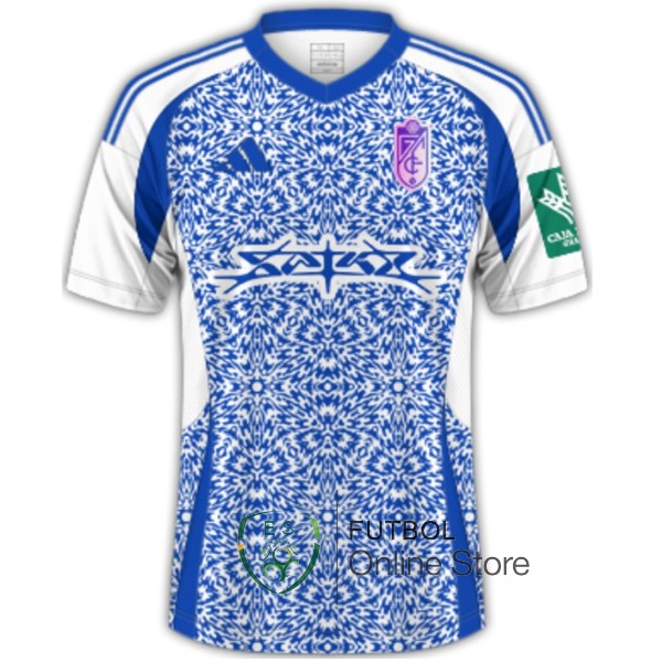 Tailandia Camiseta Granada 24/2025 Segunda Azul